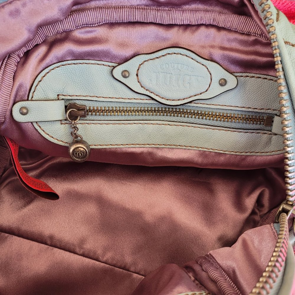 Juicy Couture Blue Quilted Leather Bag - Picture 8 of 15